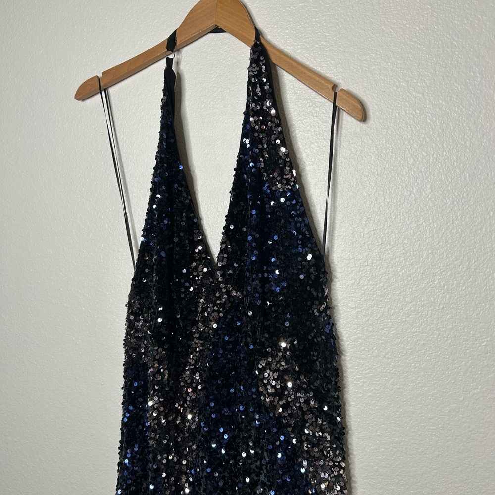 NWT Free People Glitter and Gold Dress - Picture 3 of 5